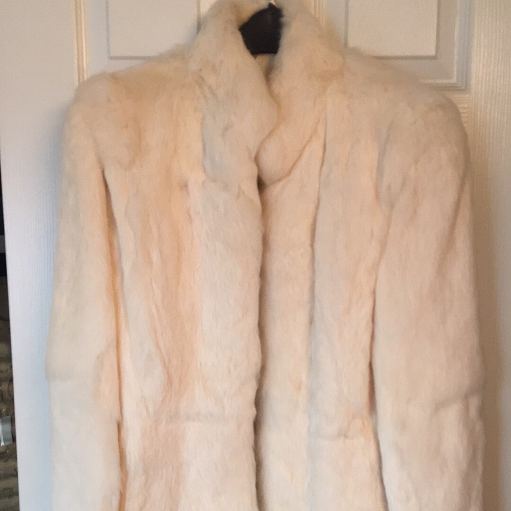 Rabbit fur jacket